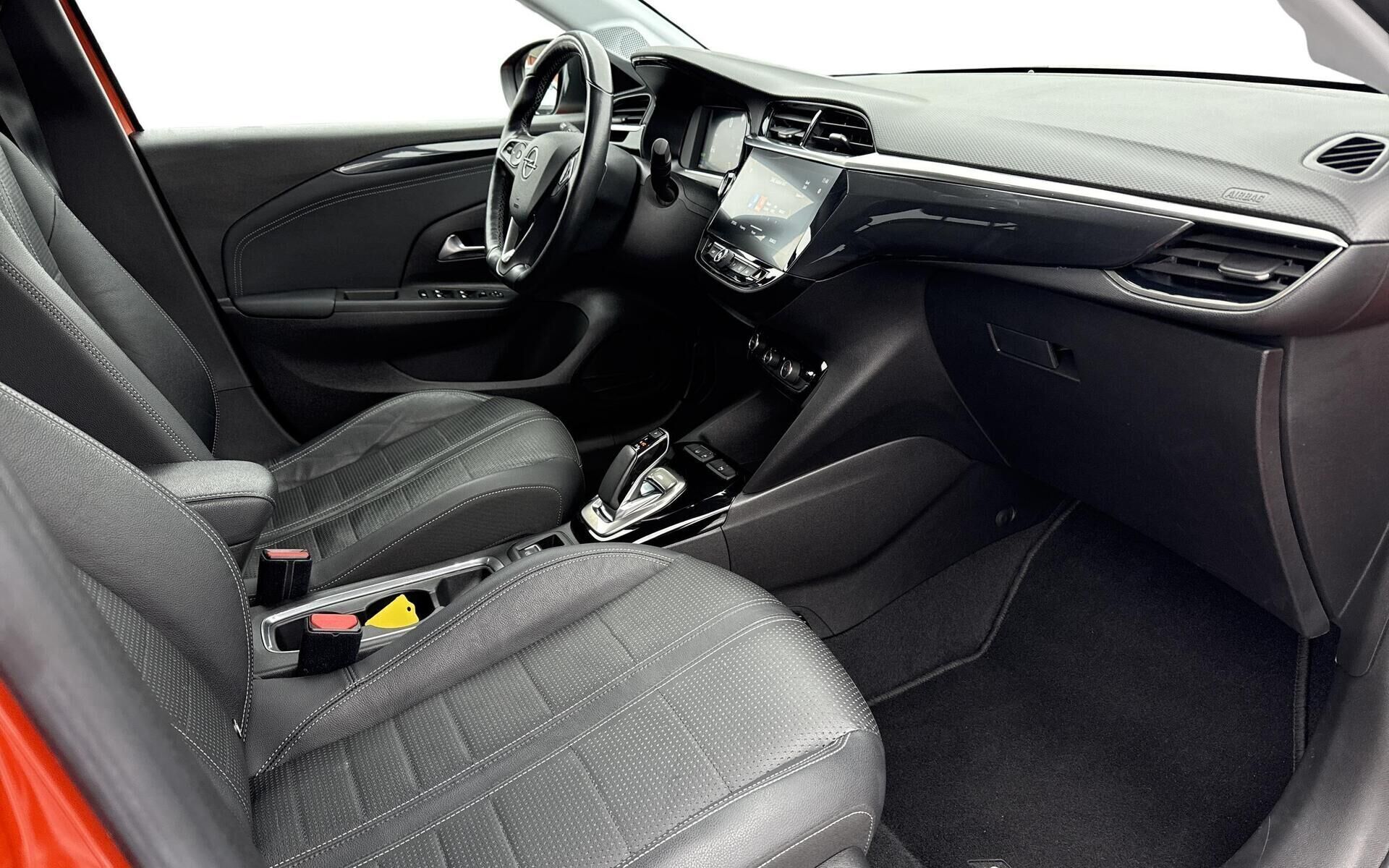 Orange Opel Corsa-e fra 2020