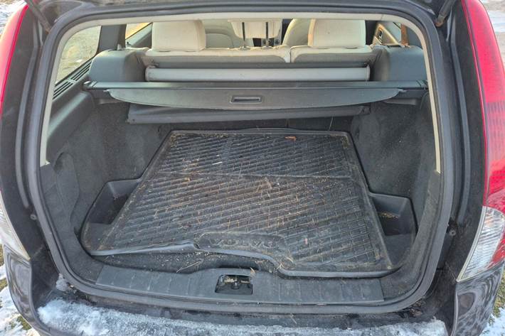 Sort Volvo V50 fra 2008