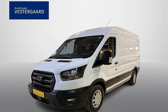 Hvid Ford Transit 350 L2 Van fra 2024