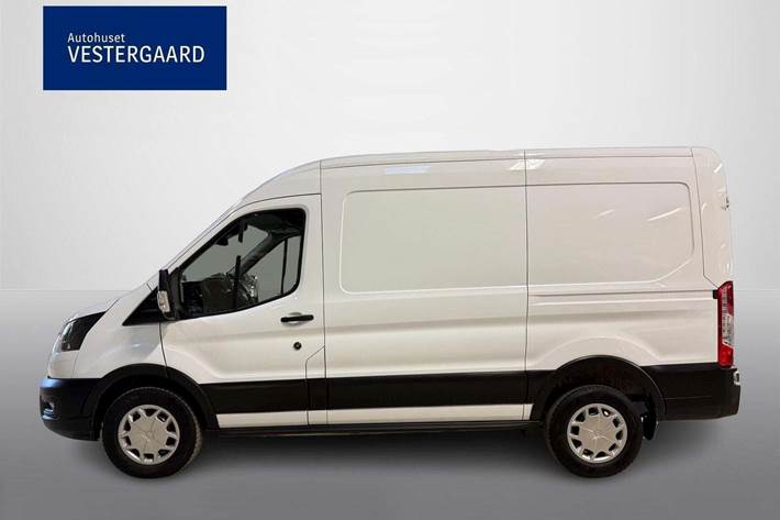Hvid Ford Transit 350 L2 Van fra 2024