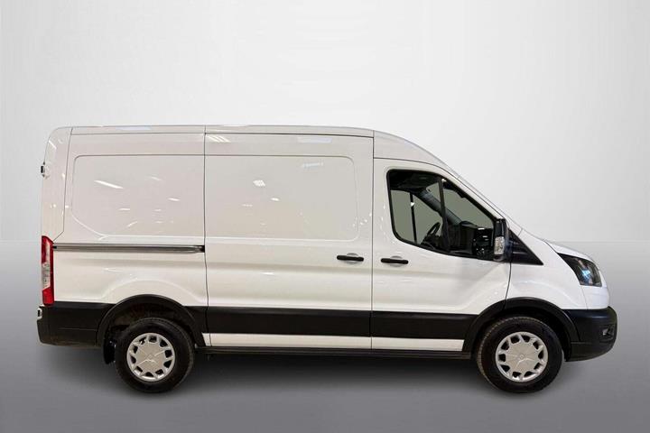 Hvid Ford Transit 350 L2 Van fra 2024