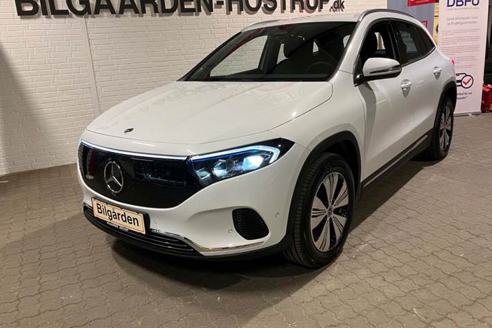 Hvid Mercedes EQA300 fra 2024