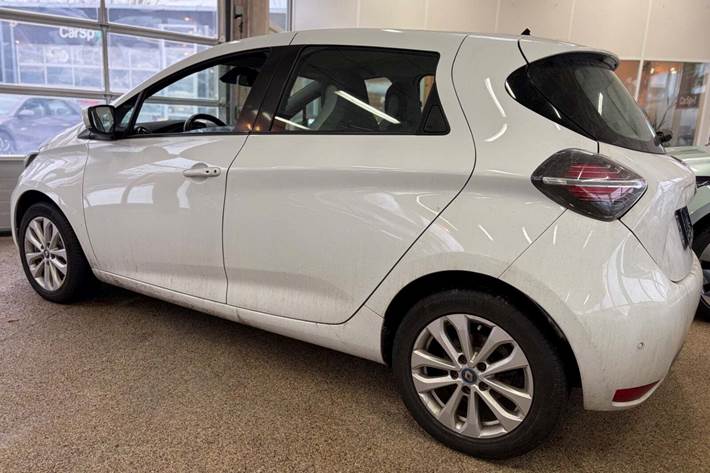 Hvid Renault Zoe fra 2019