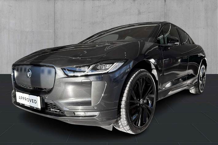 Grå Jaguar I-Pace fra 2024 set udefra