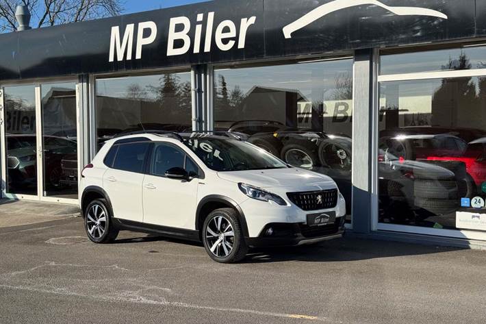 Hvid Peugeot 2008 fra 2019