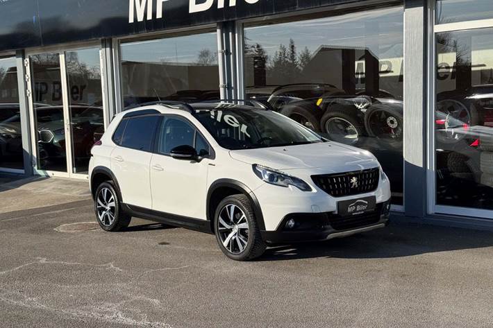 Hvid Peugeot 2008 fra 2019
