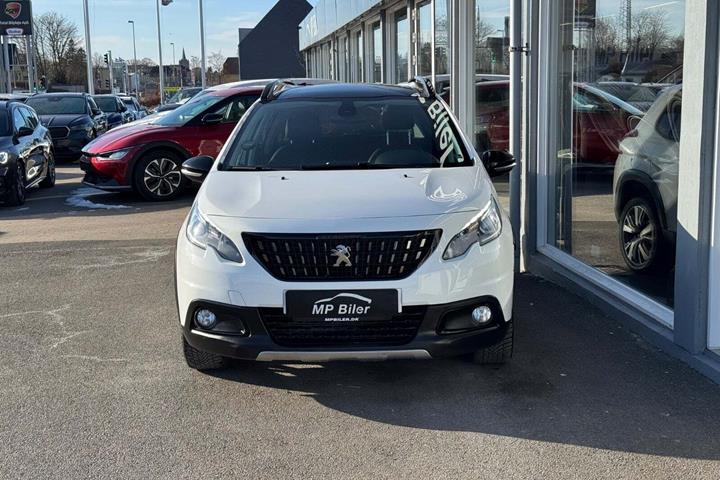 Hvid Peugeot 2008 fra 2019