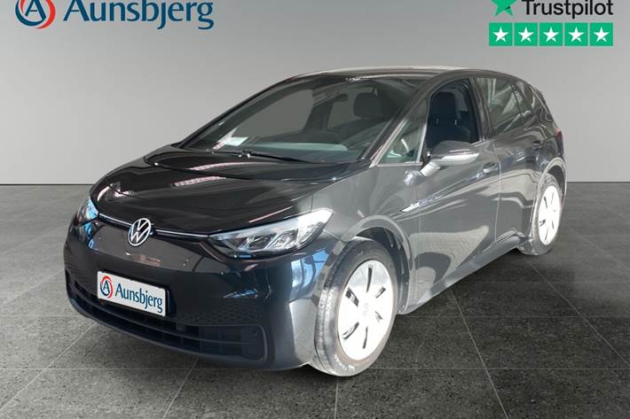 Sort VW ID.3 fra 2022 set udefra