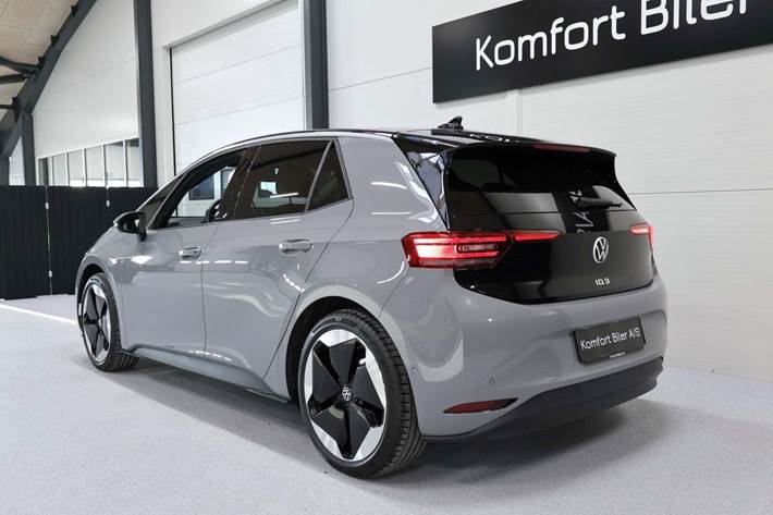 Grå VW ID.3 fra 2025