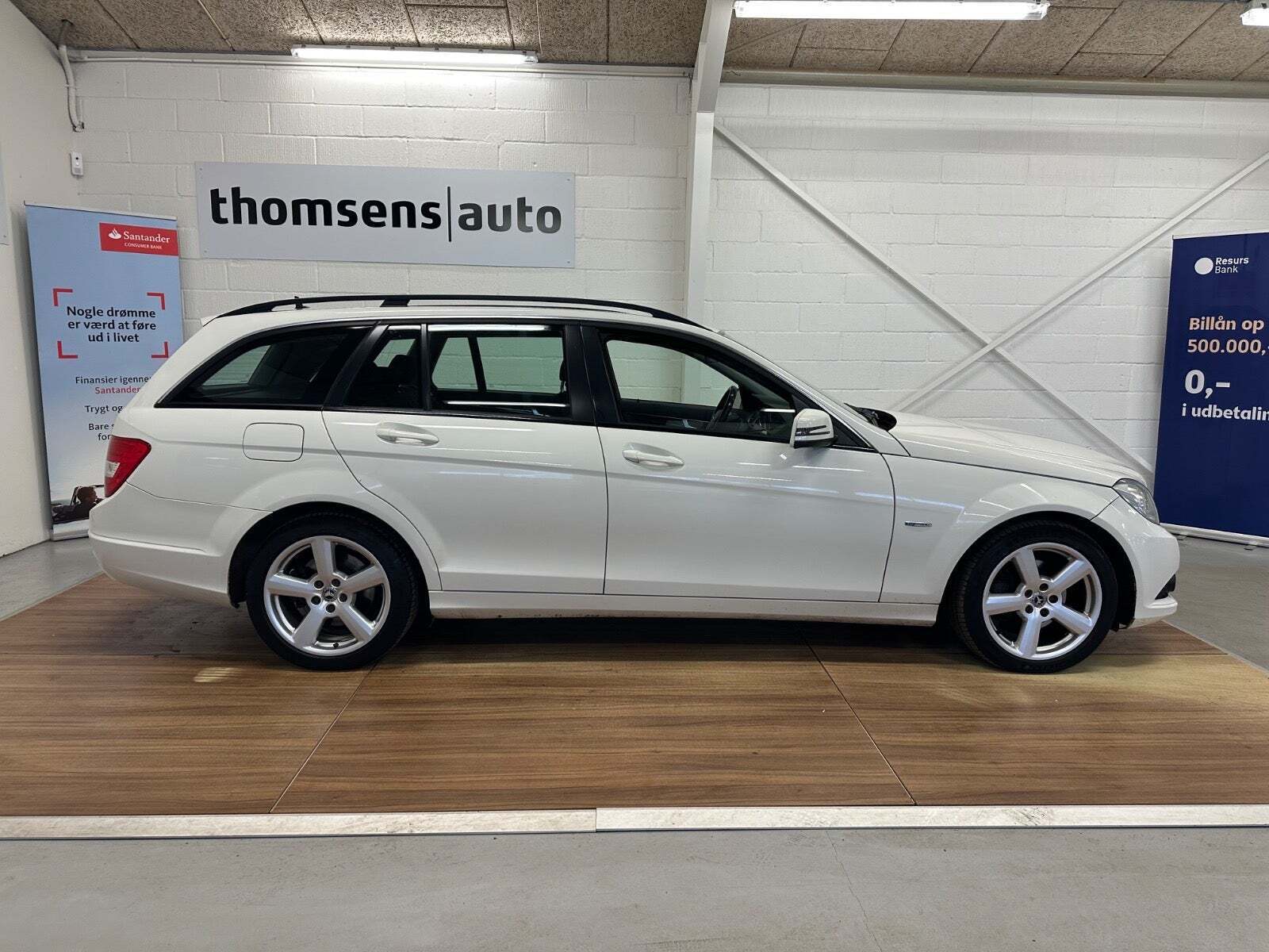 Mercedes C220 2,2 CDi Elegance stc. aut. BE