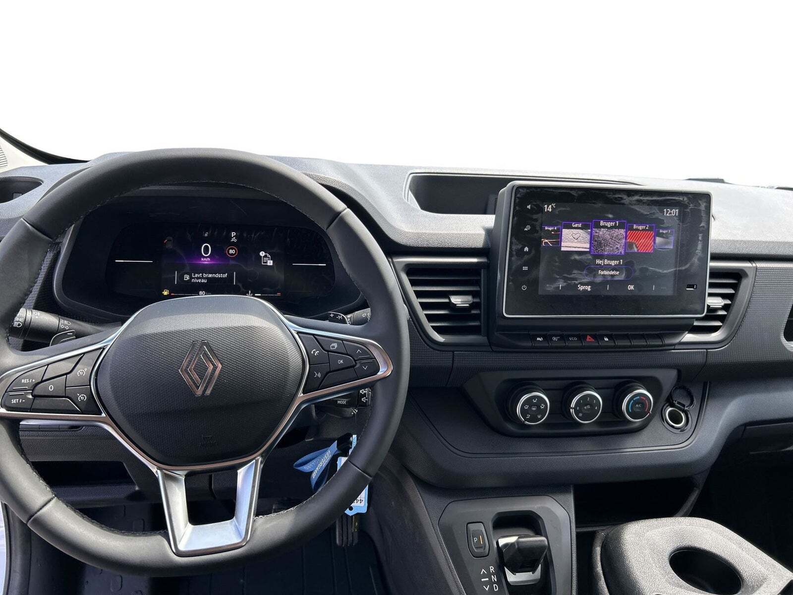 Hvid Renault Trafic fra 2025