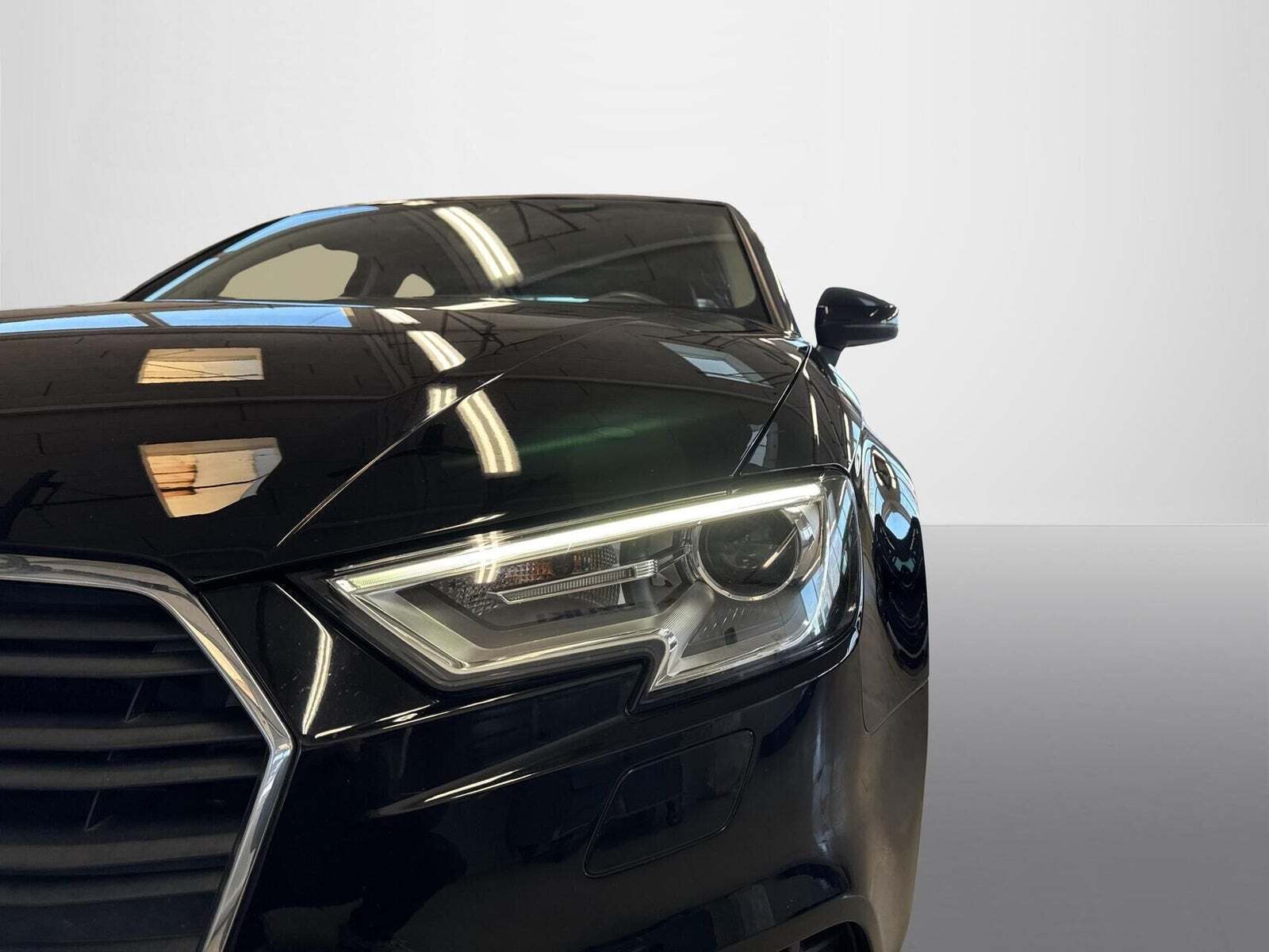 Sort Audi A3 fra 2018