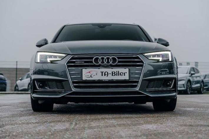 Grå Audi A4 fra 2016