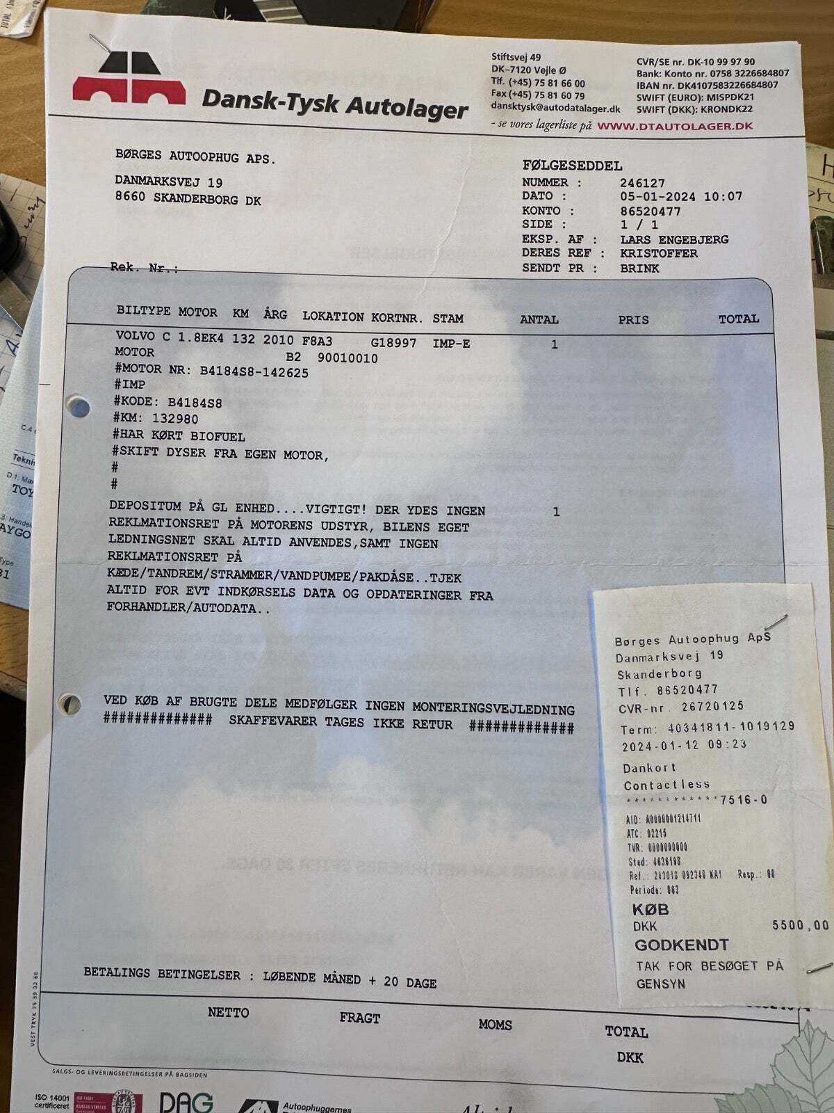 undefined Volvo V50 fra 2005