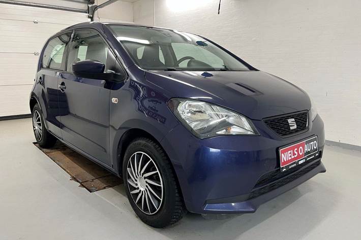 Blå Seat Mii fra 2016