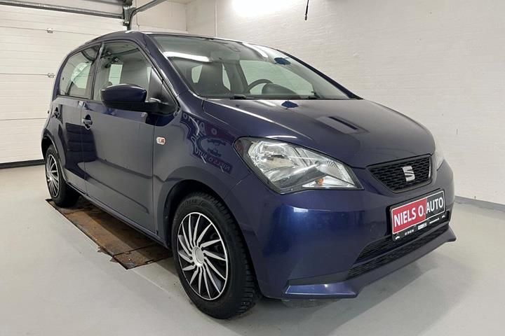 Blå Seat Mii fra 2016