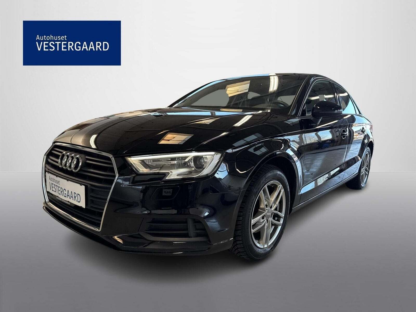 Sort Audi A3 fra 2018