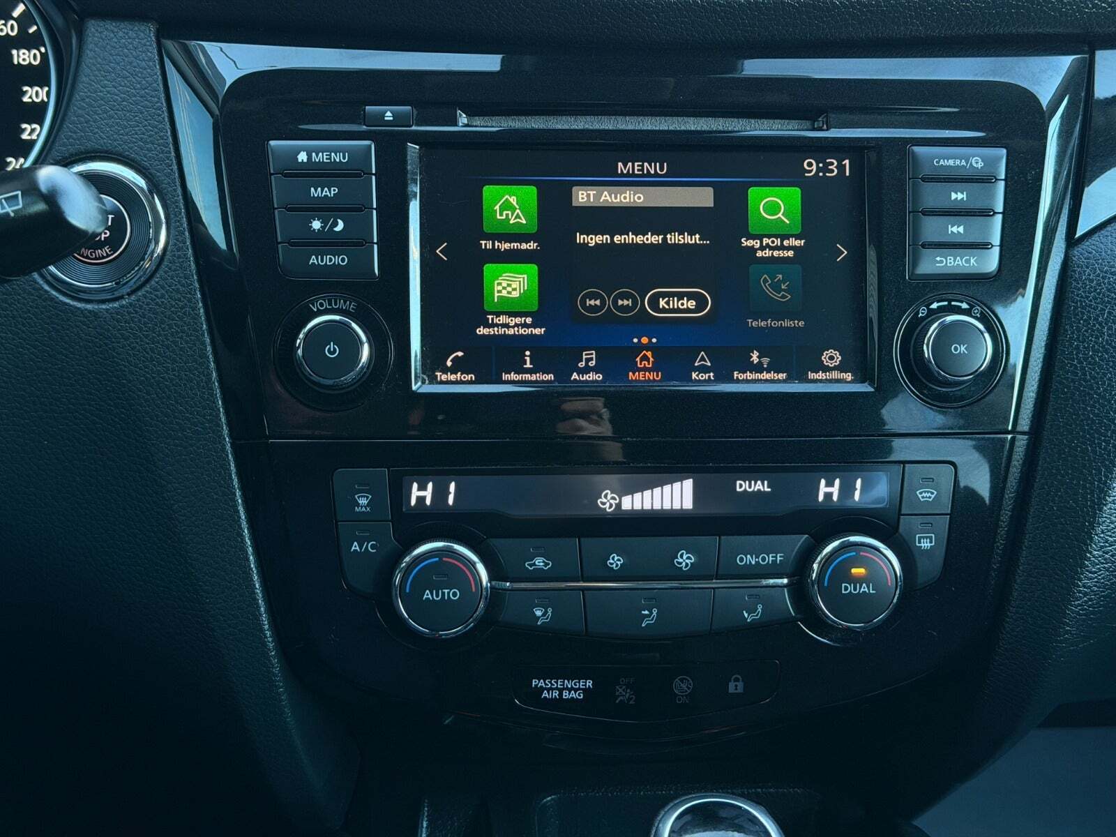 Hvid Nissan Qashqai fra 2019