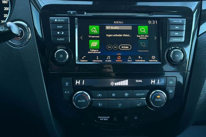 Hvid Nissan Qashqai fra 2019