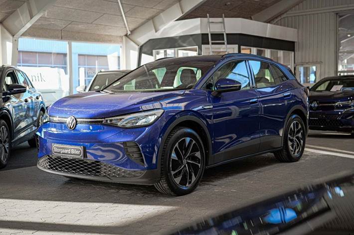 Blå VW ID.4 fra 2022