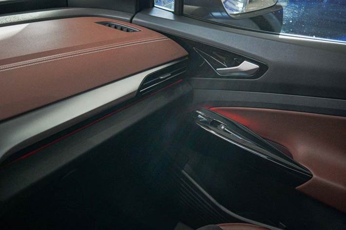 Blå VW ID.4 fra 2022