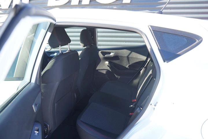Hvid Ford Fiesta fra 2019