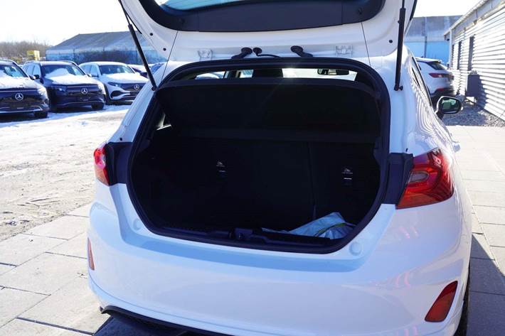 Hvid Ford Fiesta fra 2019