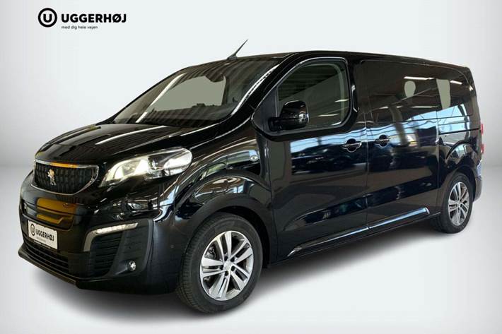 Sort Peugeot e-Traveller fra 2023