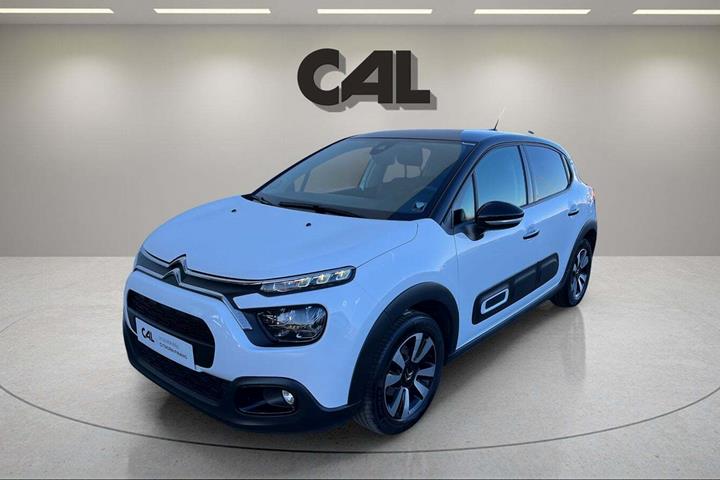 Hvid Citroën C3 fra 2022 set udefra