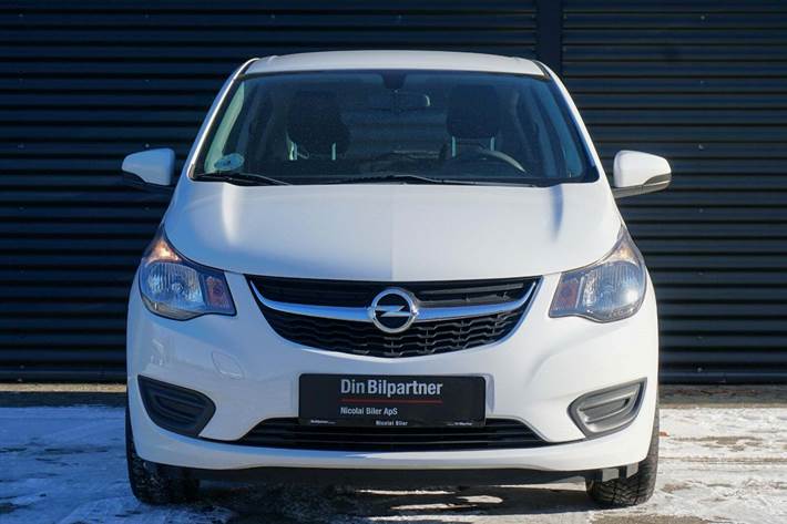 Hvid Opel Karl fra 2017
