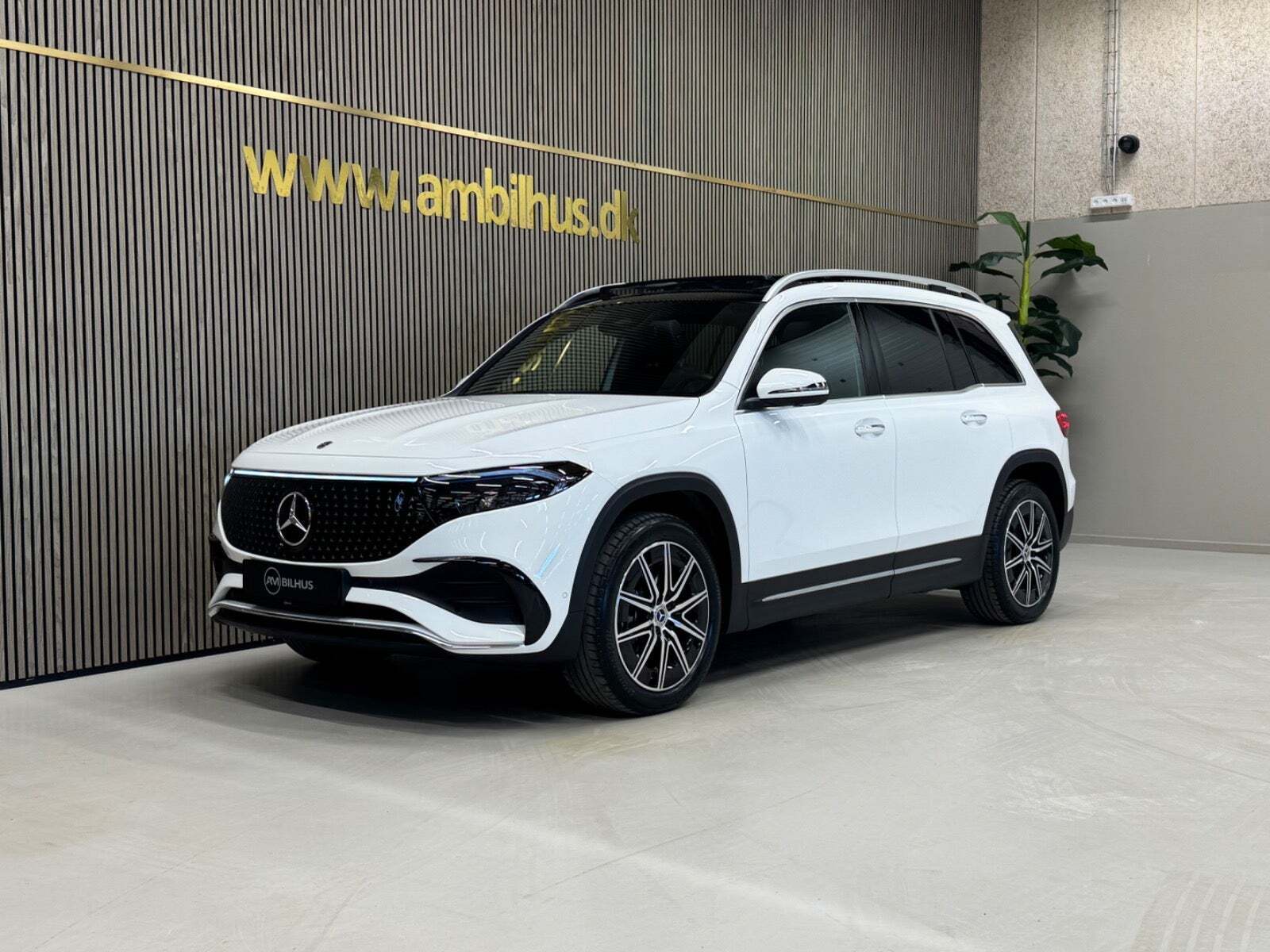 Hvid Mercedes EQB250+ fra 2025