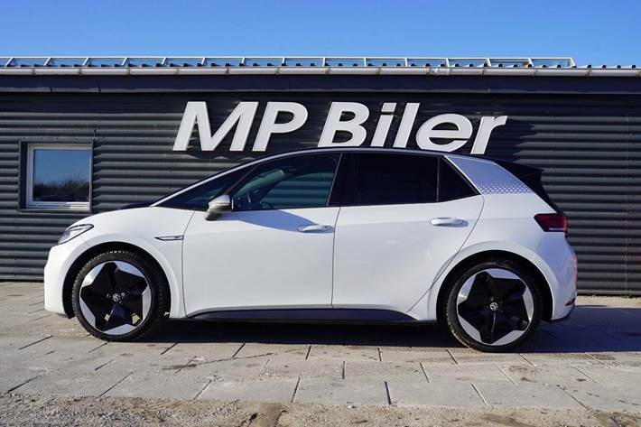 Hvid VW ID.3 fra 2020