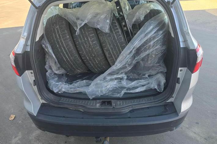 Sølv Ford Focus fra 2012