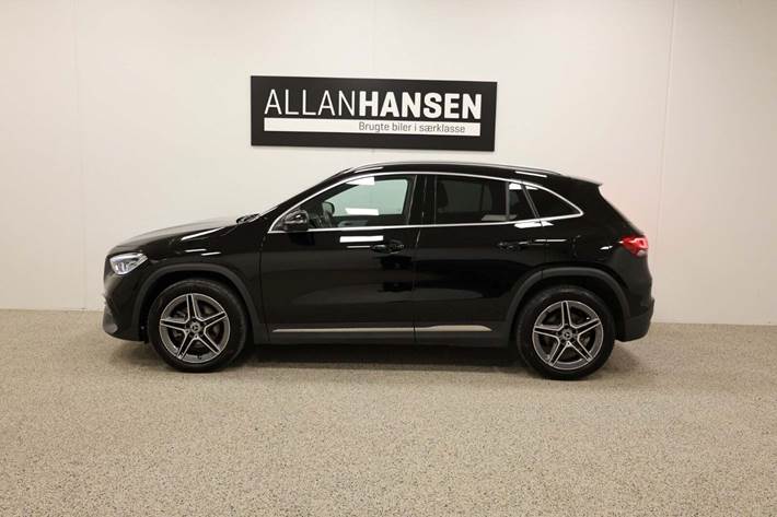 Sort Mercedes GLA250 e fra 2021