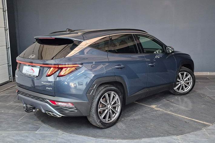 Blå Hyundai Tucson fra 2022