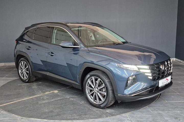 Blå Hyundai Tucson fra 2022