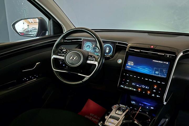Blå Hyundai Tucson fra 2022