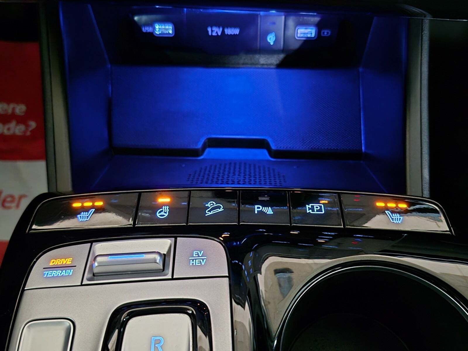 Blå Hyundai Tucson fra 2022