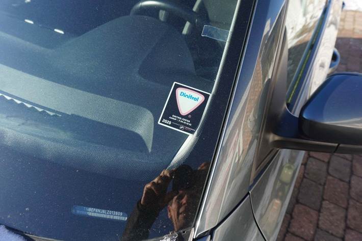 Grå Skoda Fabia fra 2020