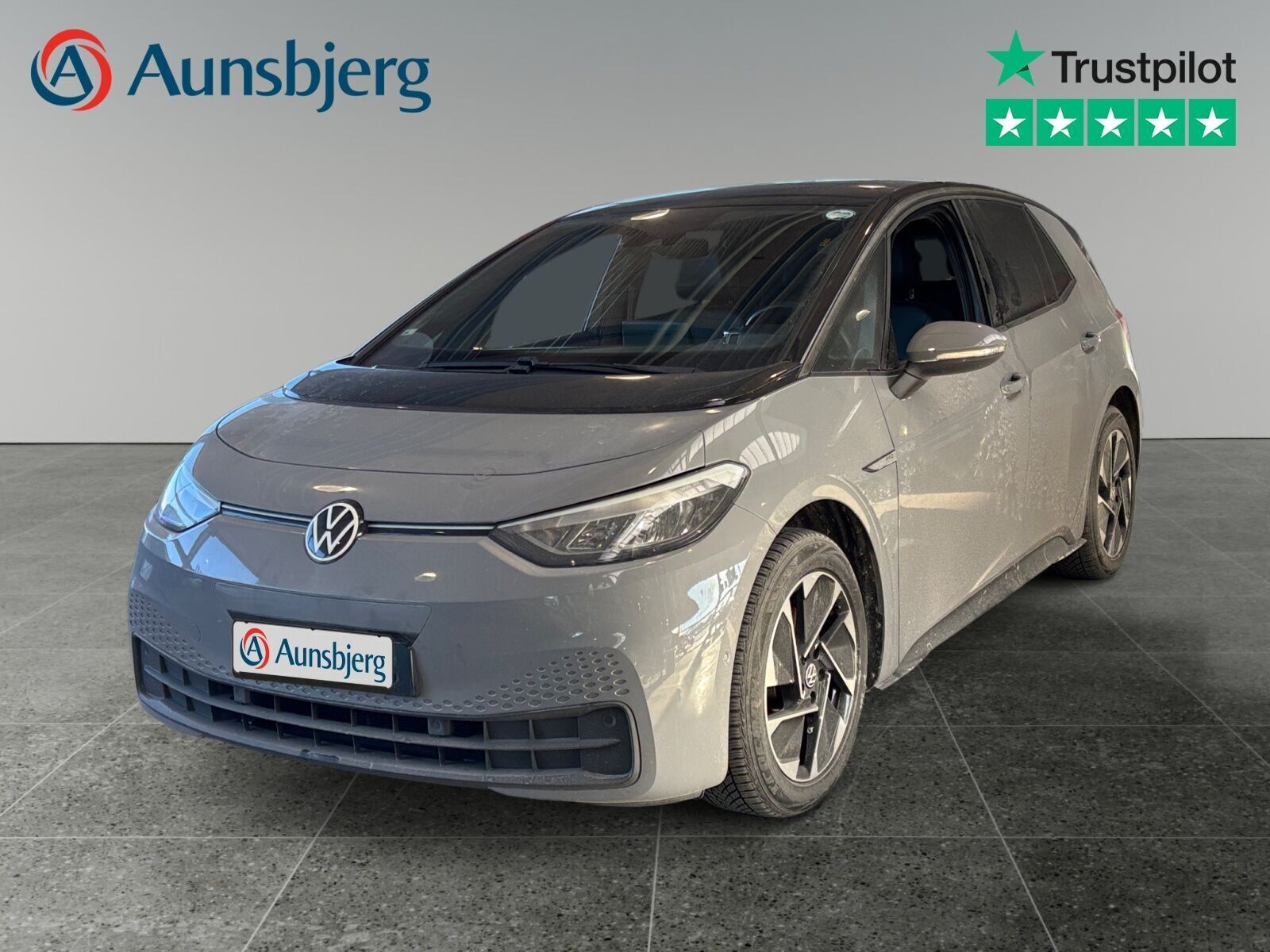 Grå VW ID.3 fra 2022