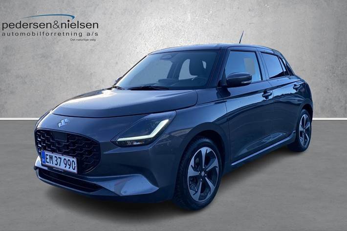 Grå Suzuki Swift fra 2025 set udefra