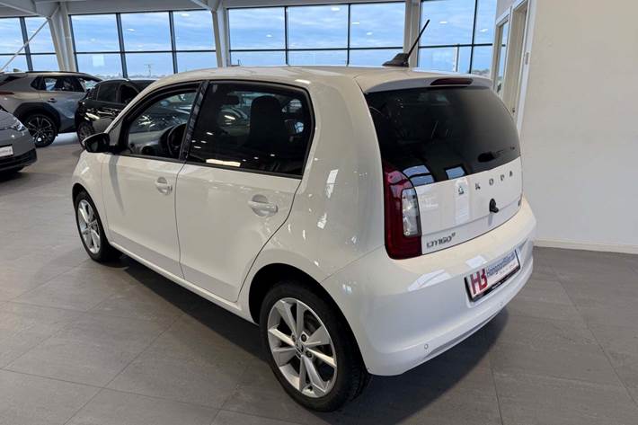 Hvid Skoda Citigo-e fra 2021