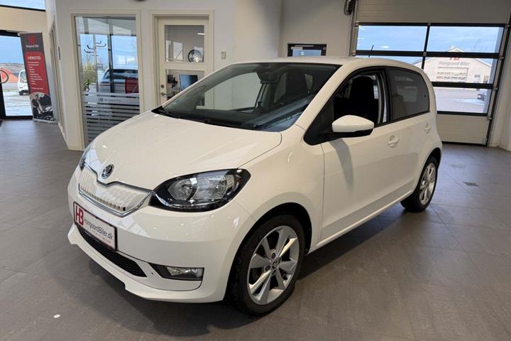 Hvid Skoda Citigo-e fra 2021