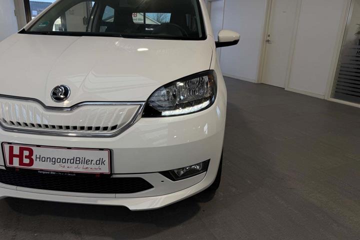 Hvid Skoda Citigo-e fra 2021