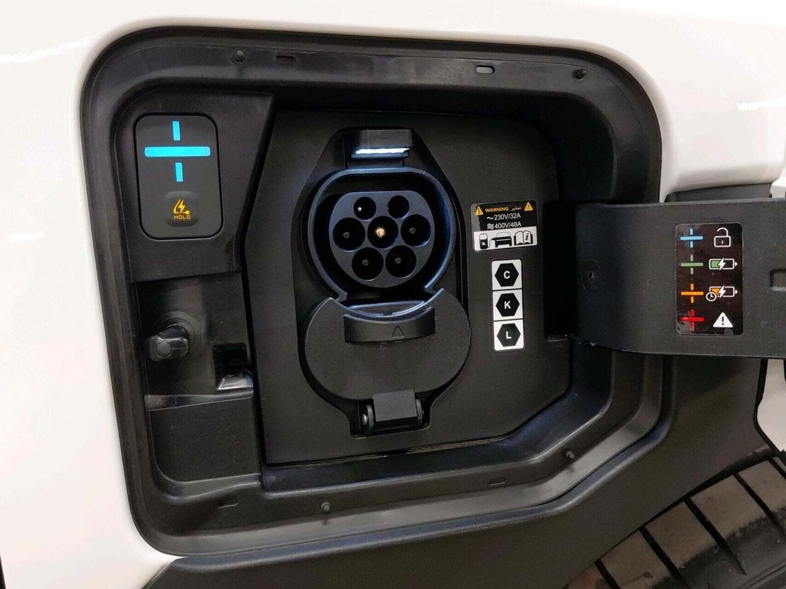 Hvid Kia EV3 fra 2025