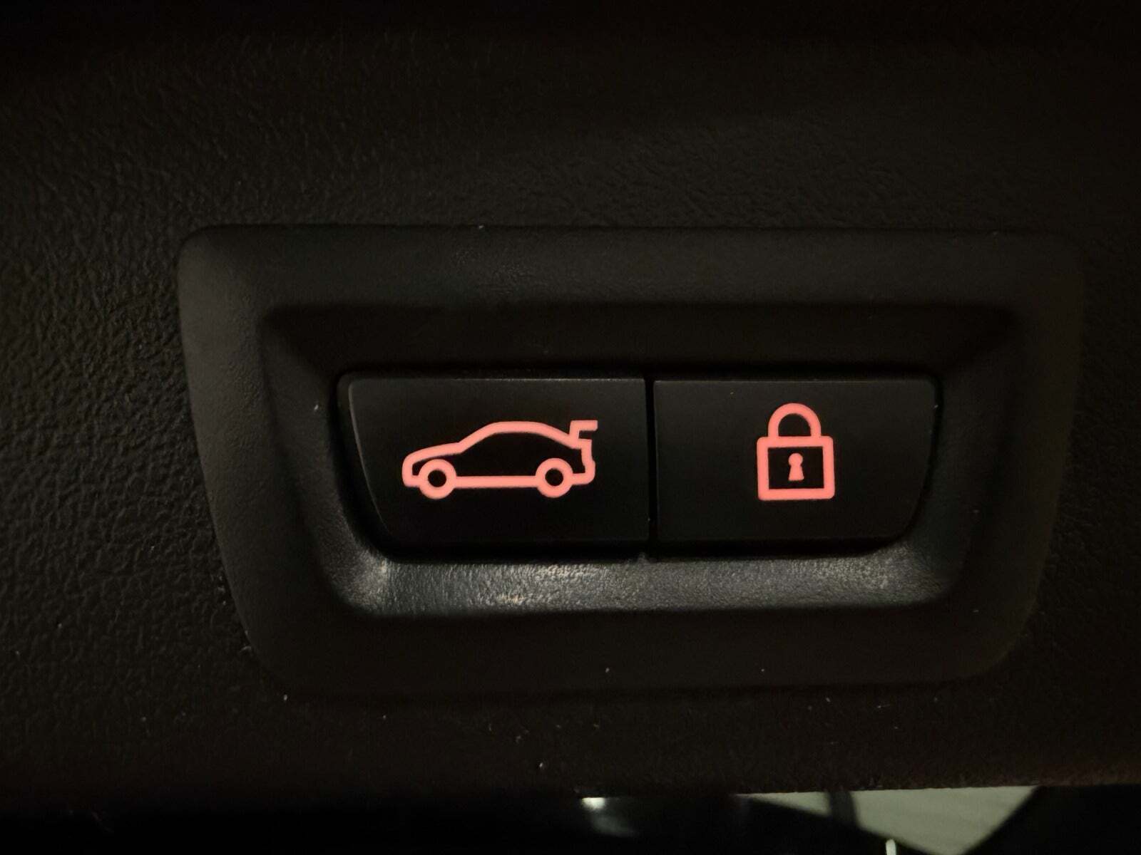 Blå BMW X5 fra 2019