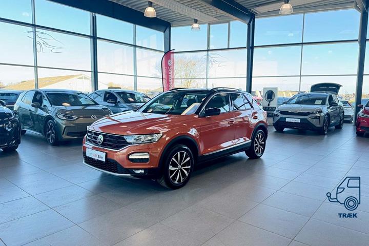 Sort VW T-Roc fra 2019