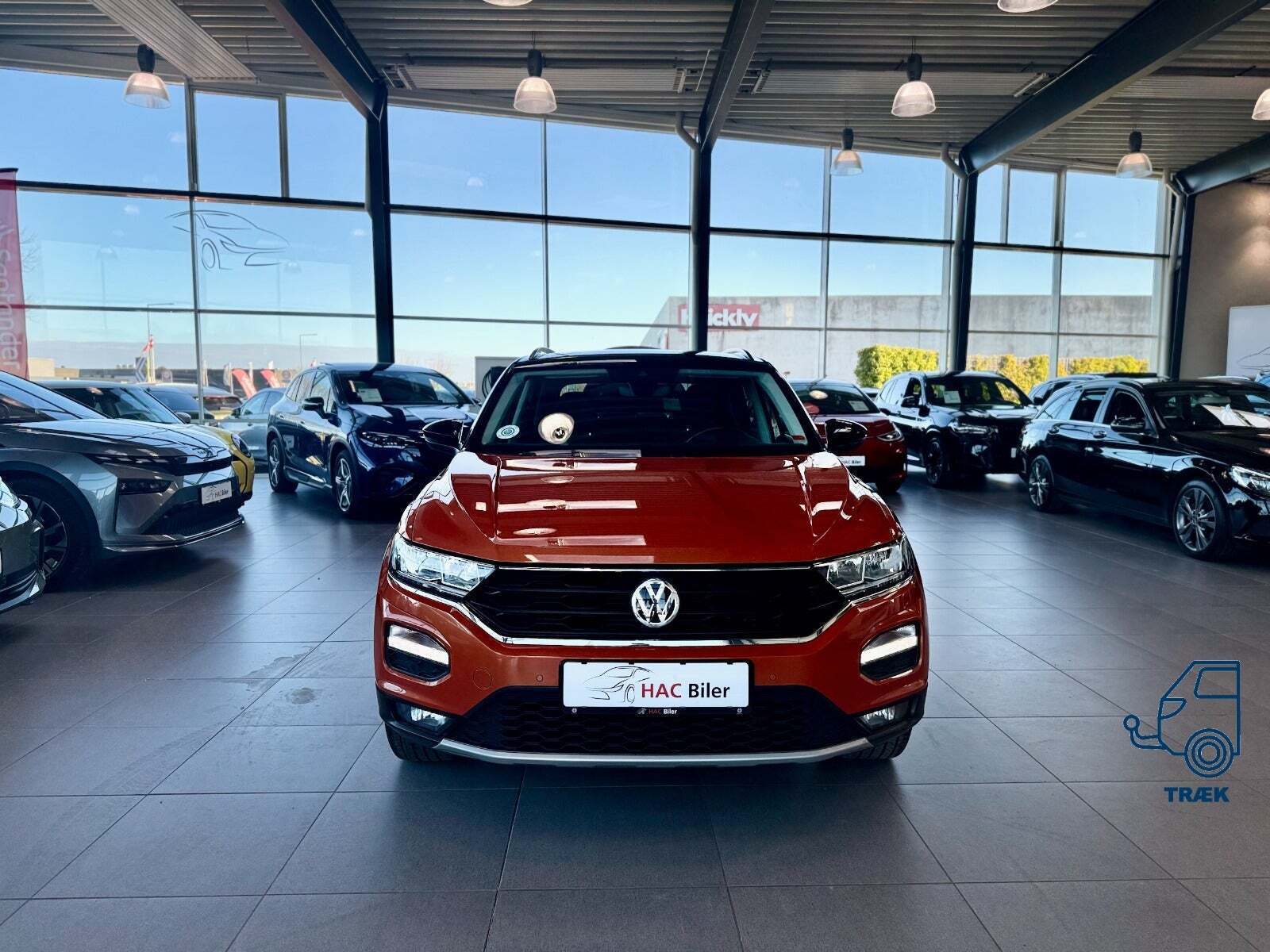 Sort VW T-Roc fra 2019