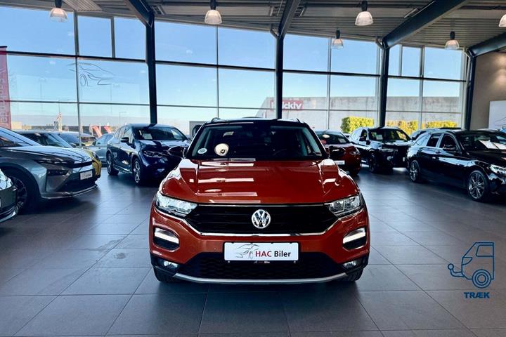 Sort VW T-Roc fra 2019
