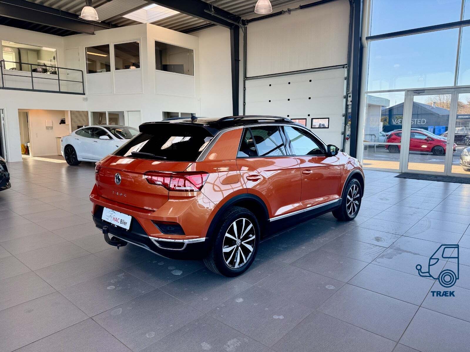 Sort VW T-Roc fra 2019